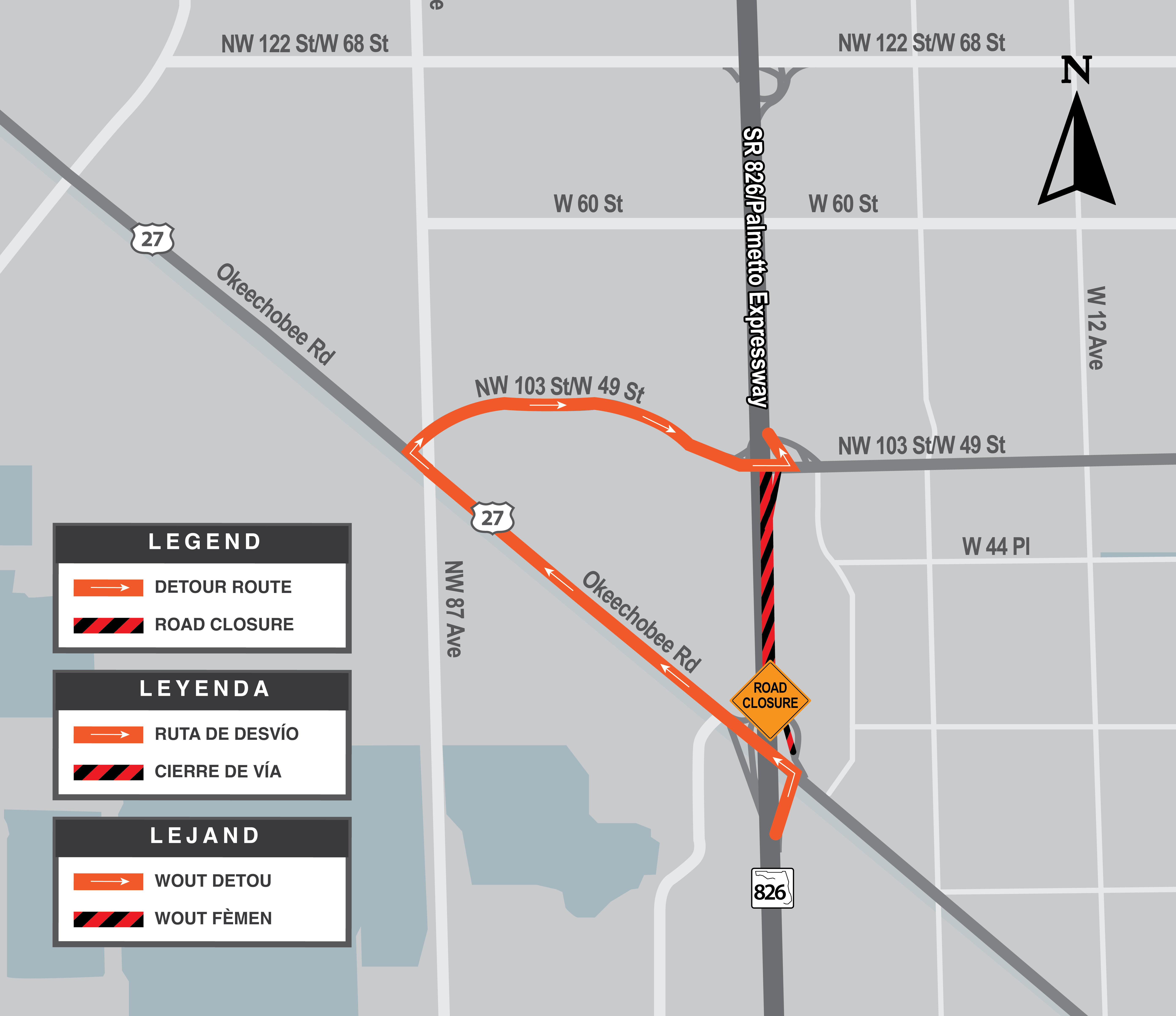 447165-1-52-01, 441831-1-52-01, 441830-1-52-01 SR 826/Palmetto